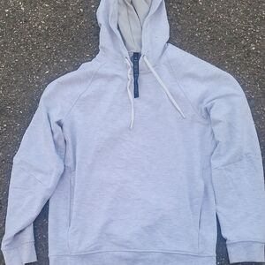 lululemon athletica Light Gray Hoodie Pullover